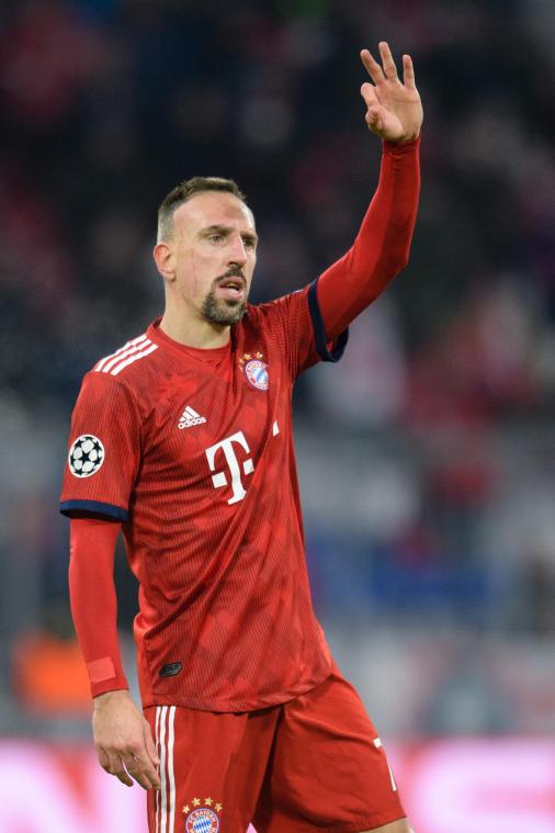 <p>Franck Ribery hat noch immer Spaß am Fußballspielen.</p>