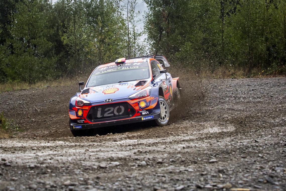 <p>Thierry Neuville unterwegs bei der Rallye Chile.</p>