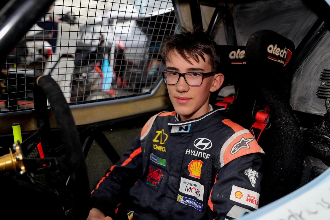 <p>Nachwuchspilot Tom Heindrichs (15) ist der Halbbruder von Rallye-WM-Star Thierry Neuville (30).</p>