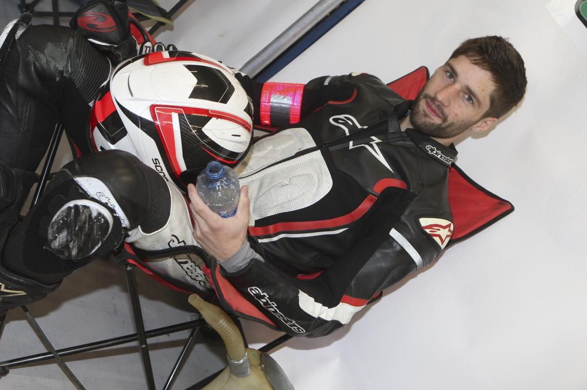 <p>Motorradrennfahrer Tom Kohnen aus Grüfflingen wurde 2018 Landesmeister.</p>