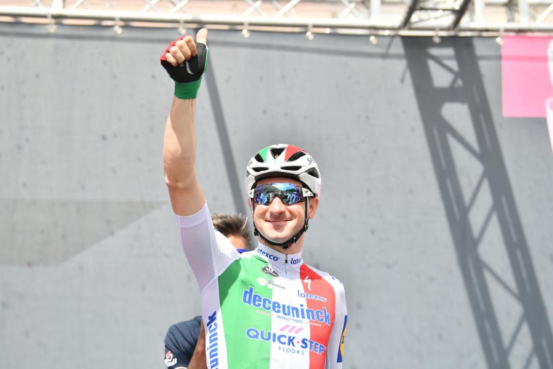 <p>Elia Viviani kann mit dem bisherigen Giro-Verlauf nicht zufrieden sein.</p>