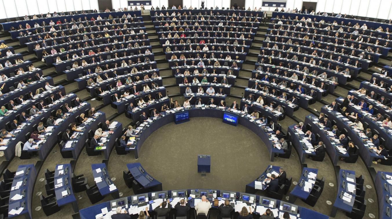 <p>Das Europäische Parlament in Straßburg.</p>