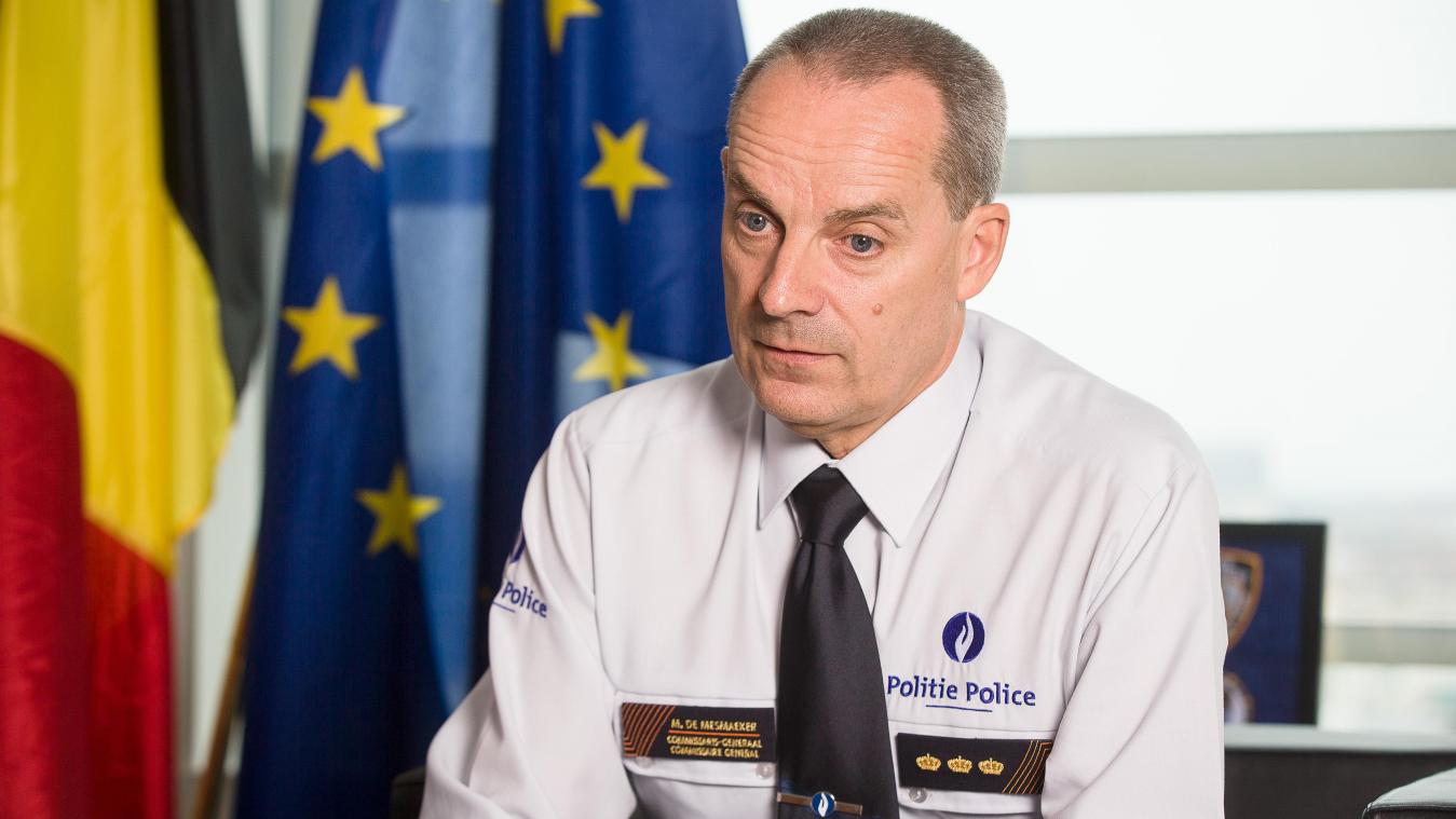 <p>Ist seit Juni 2018 der Chef der Föderalpolizei: Marc De Mesmaeker.</p>