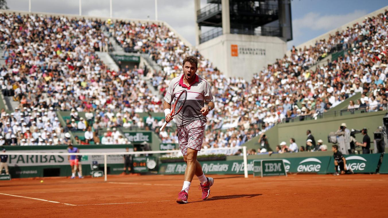 <p>Zeitreise: Am 2. Juni 2015 schmeißt der spätere Turniersieger Stan Wawrinka im Viertelfinale der French Open Roger Federer aus dem Turnier.</p>