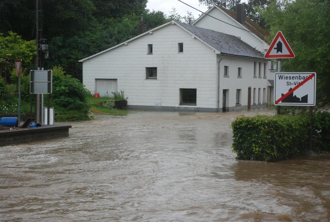 <p>Anfang Juni hatte Starkregen an mehreren Stellen der Gemeinde für Überschwemmungen gesorgt.</p>