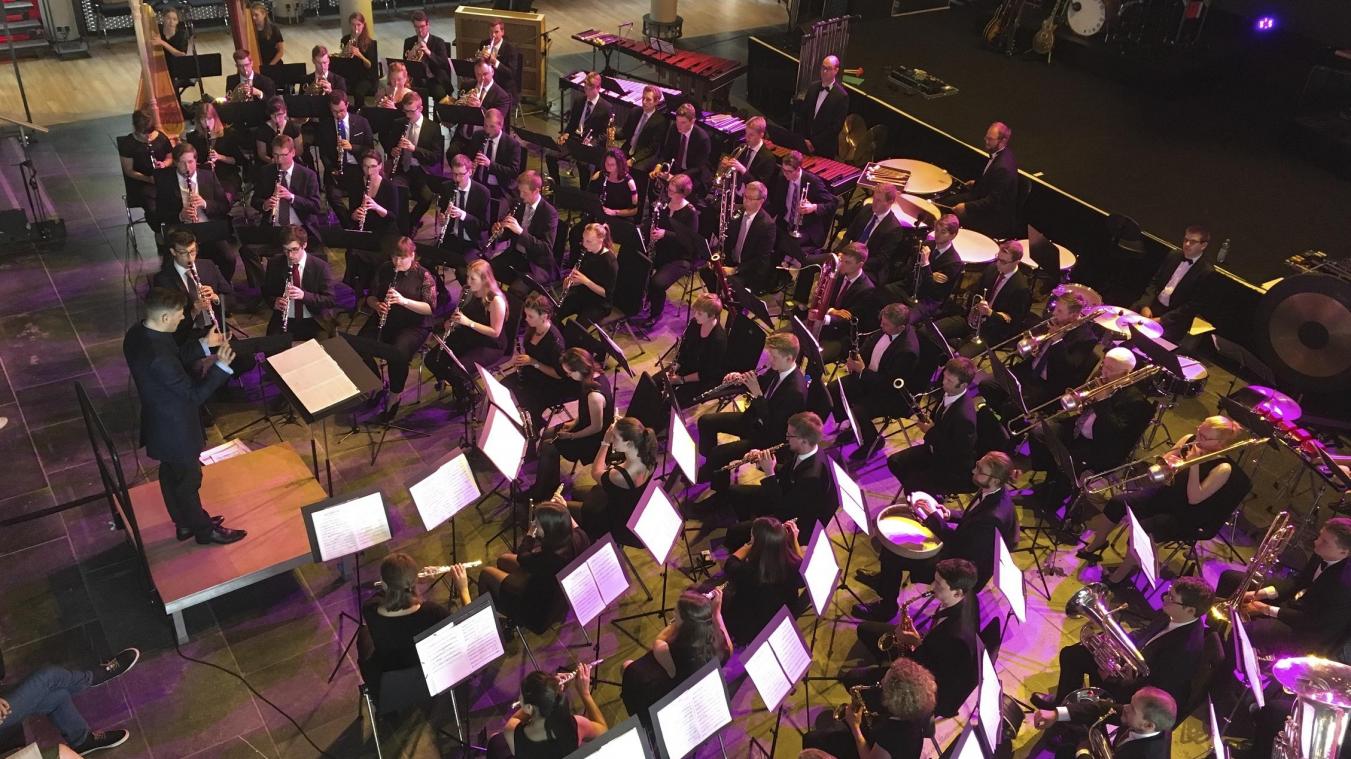 <p>Die Bläserphilharmonie Aachen ist als Projektorchester konzipiert, das jeweils in Arbeitsphasen zusammenkommt.</p>
