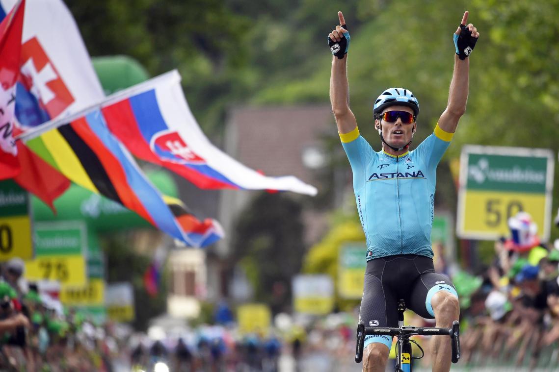 <p>Luis Leon Sanchez entwischte den Sprintern.</p>