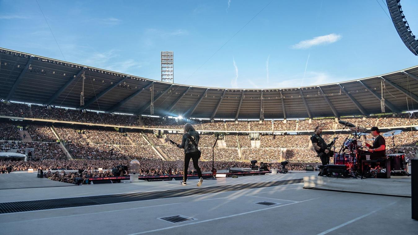 <p>Rockten am Sonntagabend das König-Baudouin-Stadion: Metallica.</p>