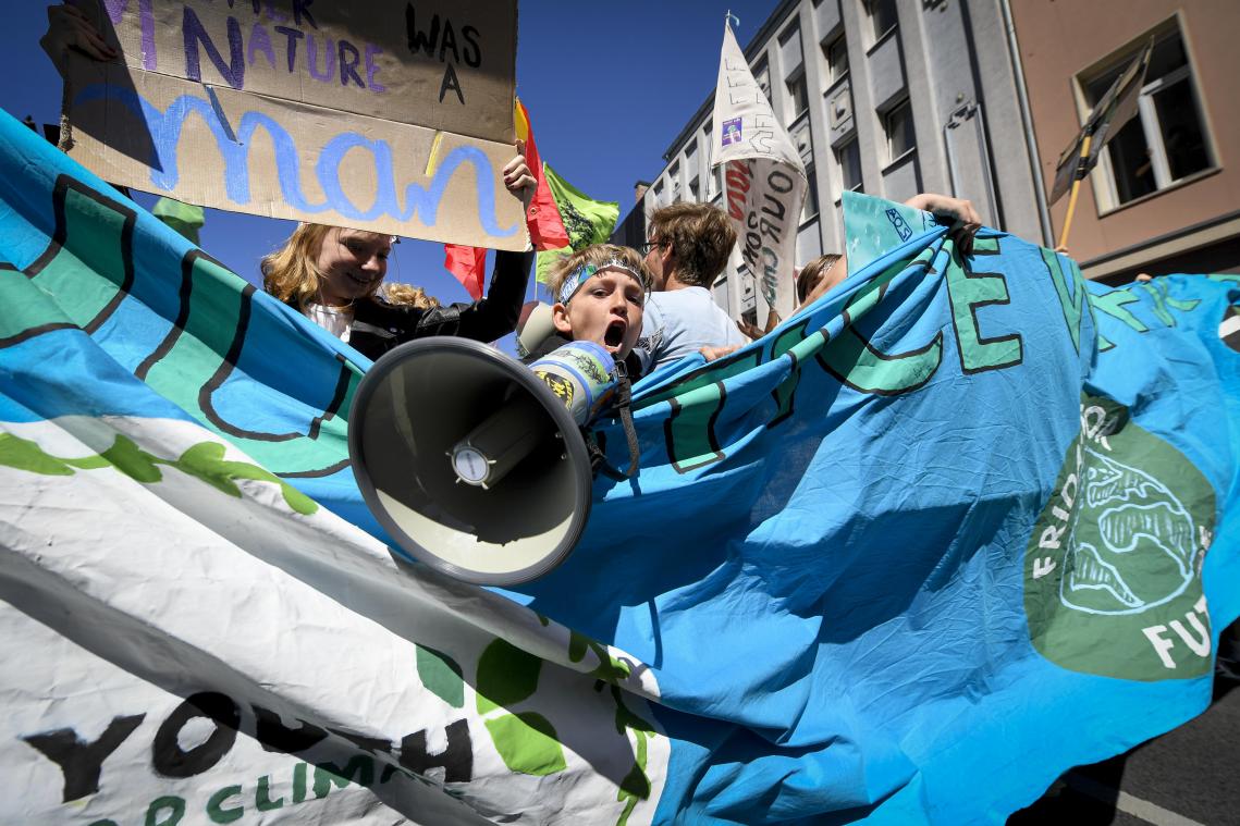 <p>„Fridays for Future“ - Tausende bei Demo in Aachen</p>
