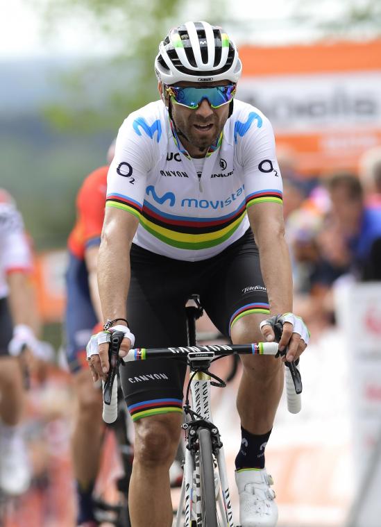 <p>Alejandro Valverde wird bei der Tour seine Teamkollegen Nairo Quintana und Mikel Landa unterstützen.</p>