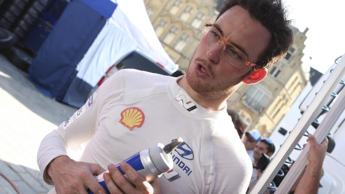 <p>Thierry Neuville im großen Sommerinterview mit dem GrenzEcho</p>