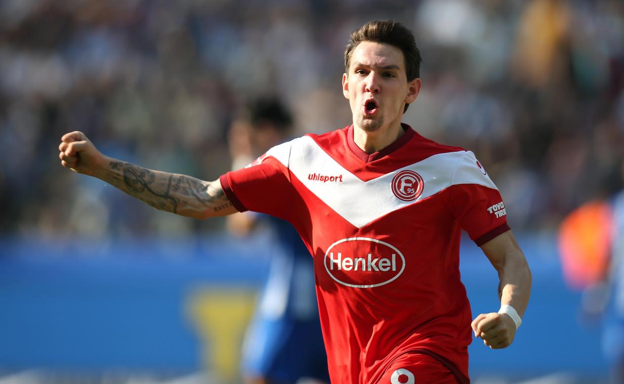 <p>Benito Raman noch im Trikot von Fortuna Düsseldorf</p>