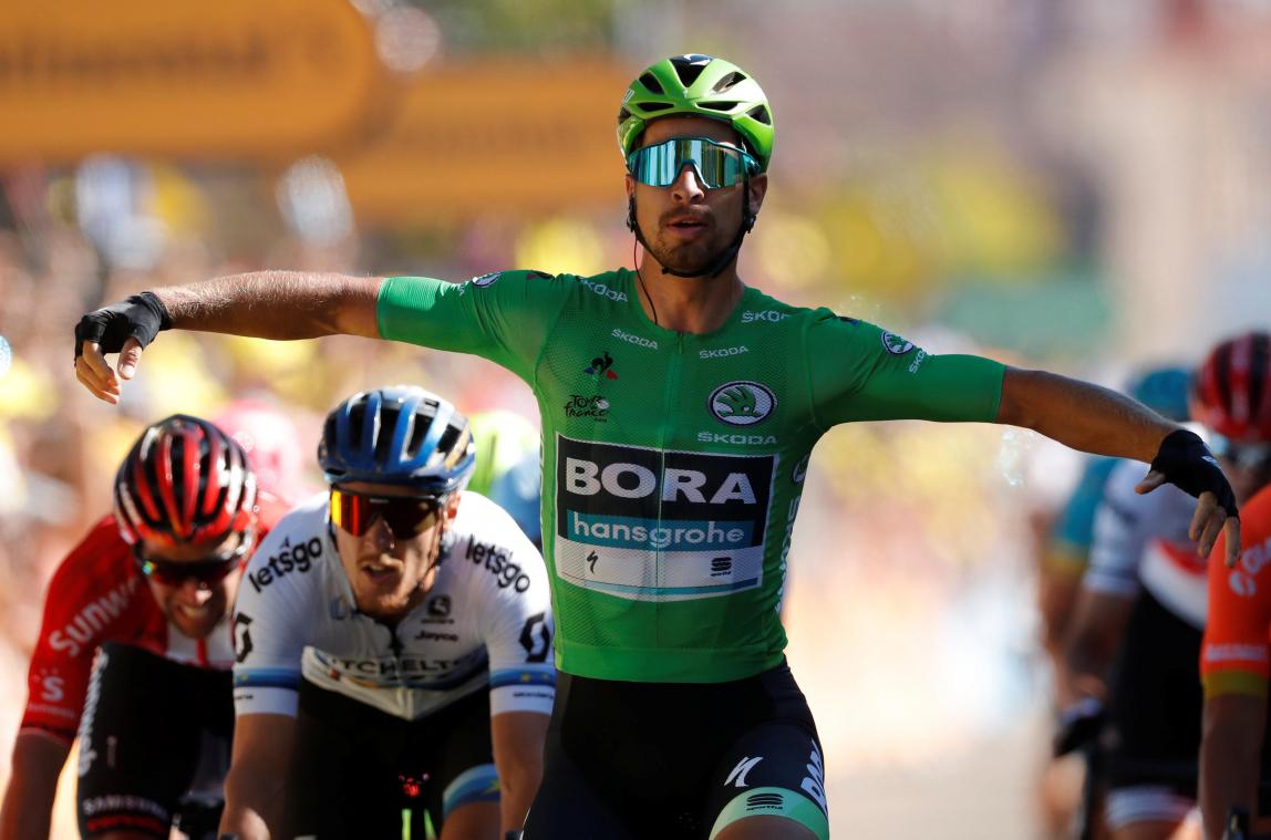 <p>Gegen Peter Sagan war in Colmar kein Kraut gewachsen.</p>