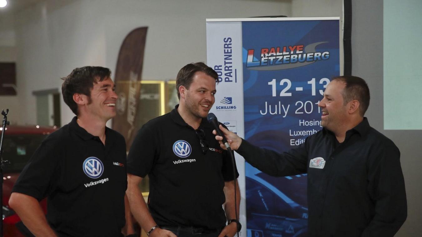 <p>Marijan Griebel (l.) und Johny Blom sind die großen Favoriten in Luxemburg.</p>