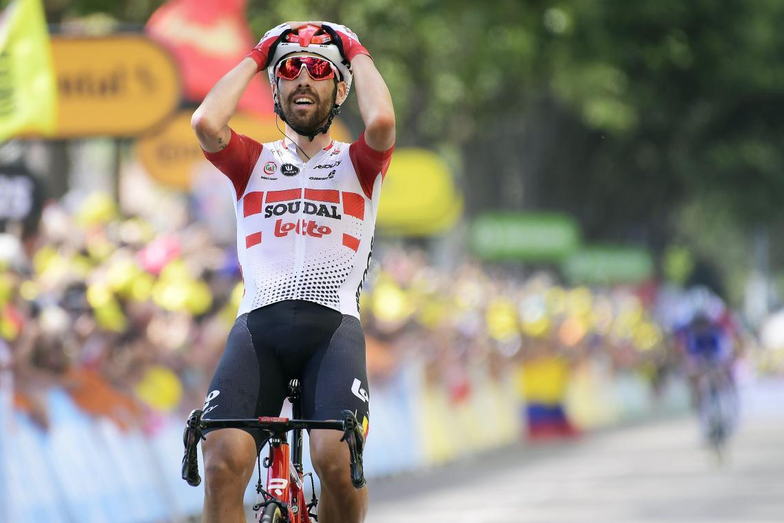 <p>Thomas De Gendt konnte sein Glück nicht fassen.</p>