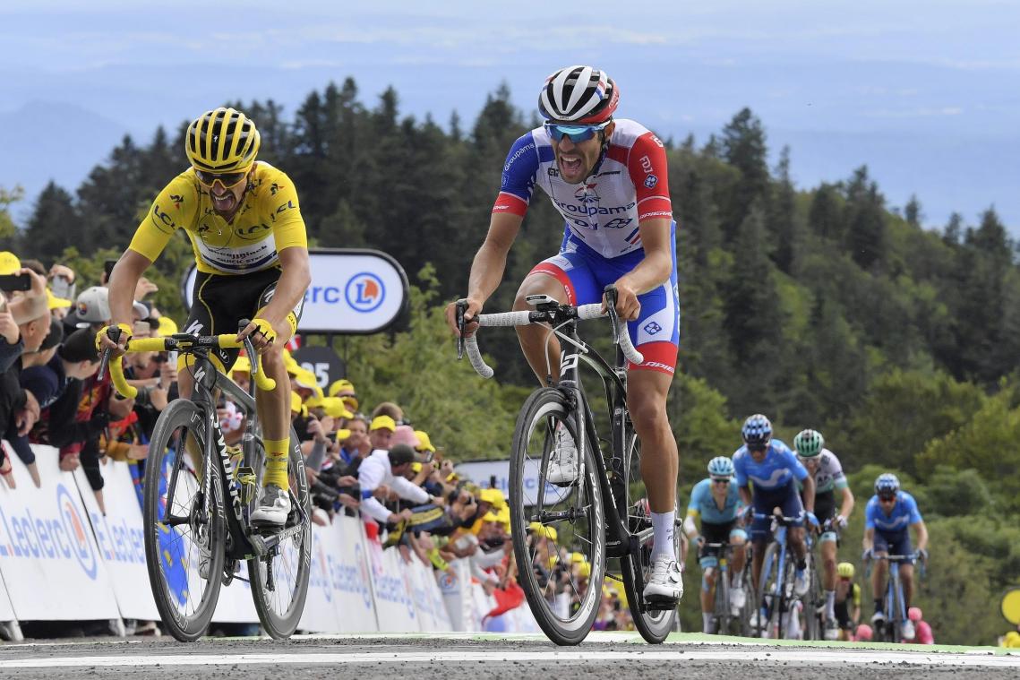 <p>Mit Julian Alaphilippe im Gelben Trikot und Tourmalet-Bezwinger Thibaut Pinot hat Frankreich noch zwei heiße Eisen im Feuer.</p>