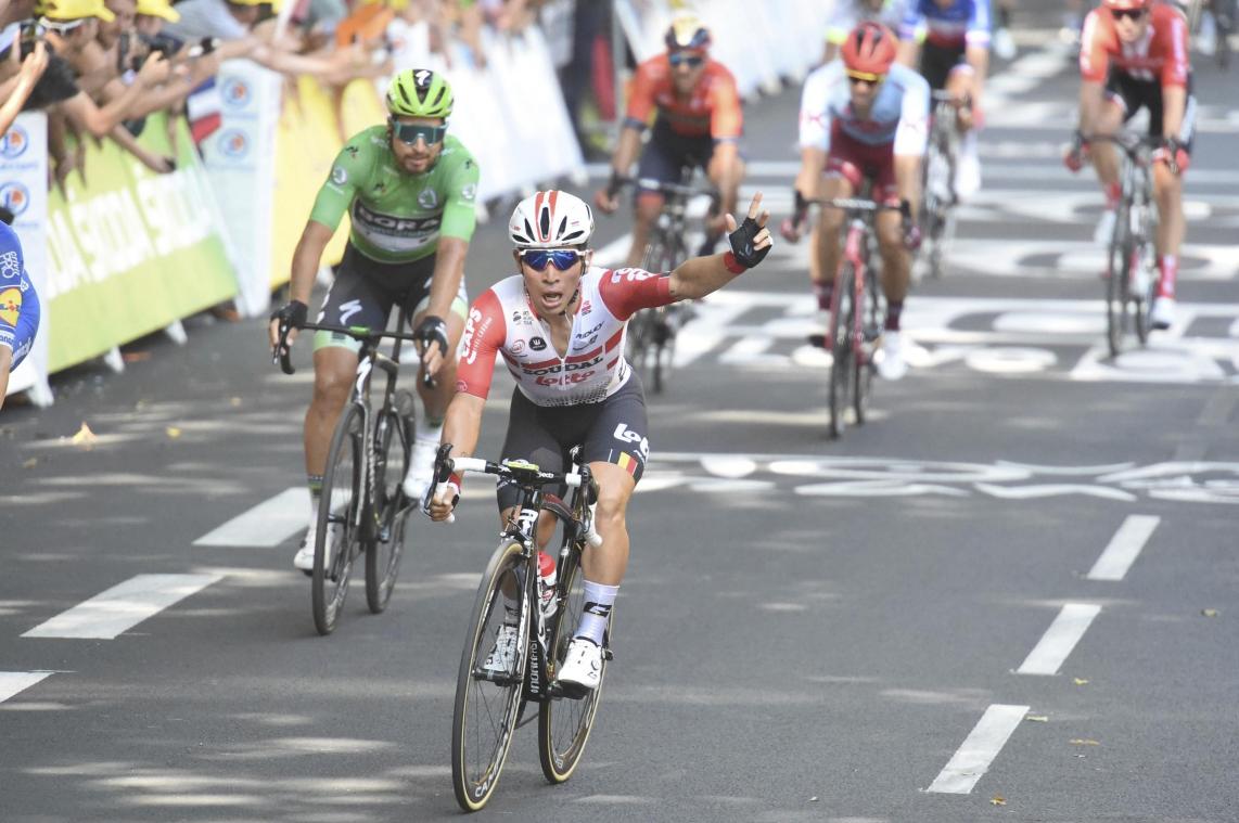 <p>Auch Caleb Ewan träumt von seinem zweiten Etappensieg.</p>