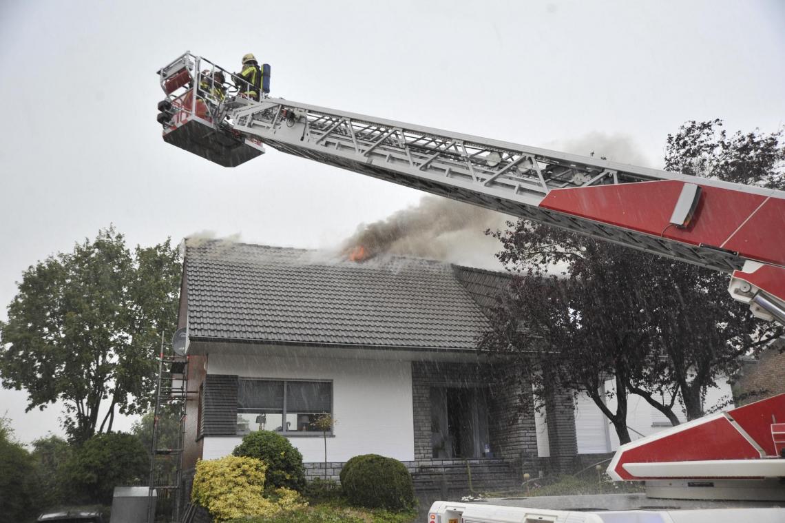 <p>Im Ketteniser Ortsteil Oberste Heide kam es zu einem Brand.</p>