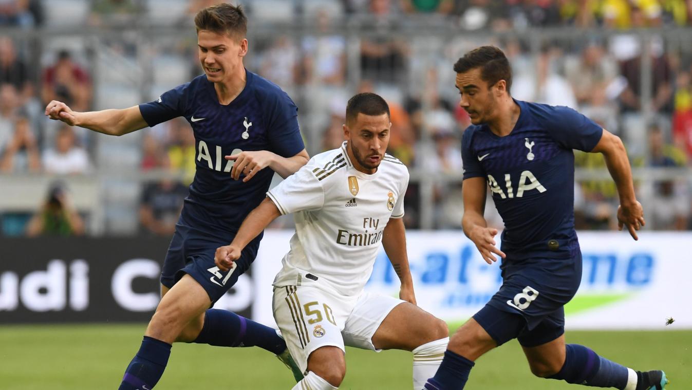 <p>Eden Hazard soll mit sieben Kilo Übergewicht aus dem Urlaub gekommen sein.</p>