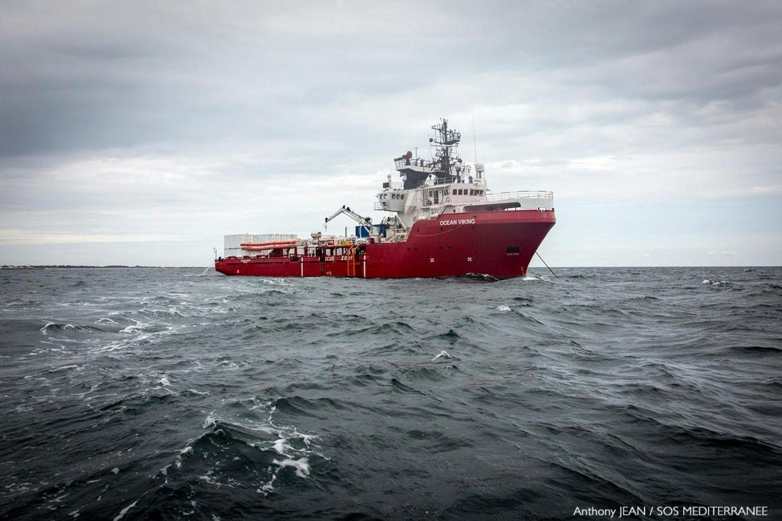 <p>Das norwegische Schiff „Ocean Viking“ soll im Auftrag der französischen Hilfsorganisation „SOS Mediterranée» Flüchtlinge vor der libyschen Küste suchen.</p>