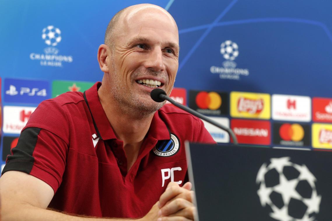 <p>Philippe Clement, Cheftrainer von Club Brügge, lässt heute Abend voll auf Sieg spielen.</p>
