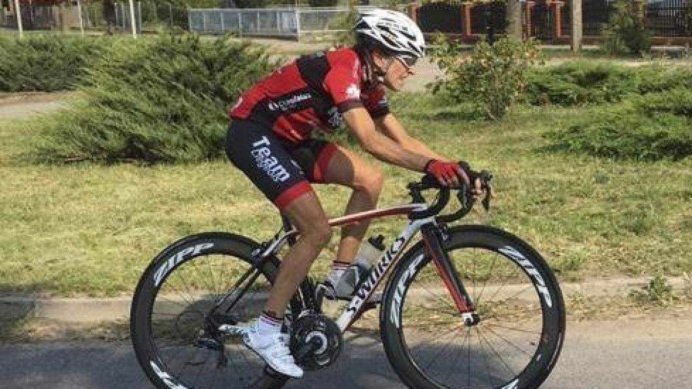 <p>Rita Zinnen beim Training im polnischen Posen.</p>