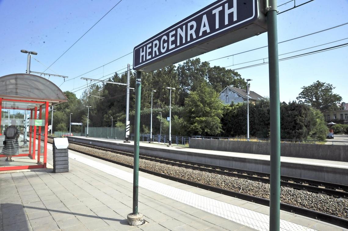 <p>Den Bahnhof von Hergenrath steuerten die Angeklagten von Brüssel aus an und starteten von dort aus ihre Beutezüge entlang der Bahnlinie.</p>