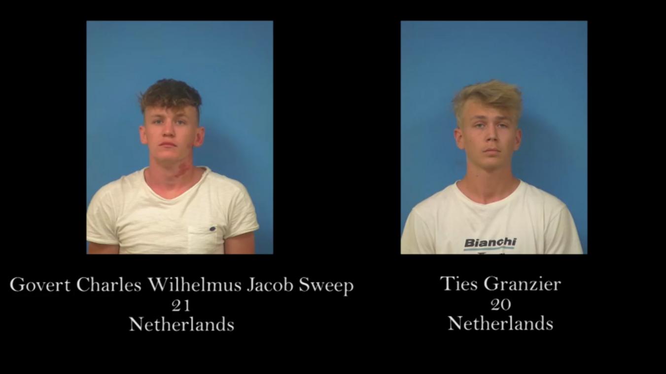 <p>Die beiden Niederländer wurden festgenommen.</p>
