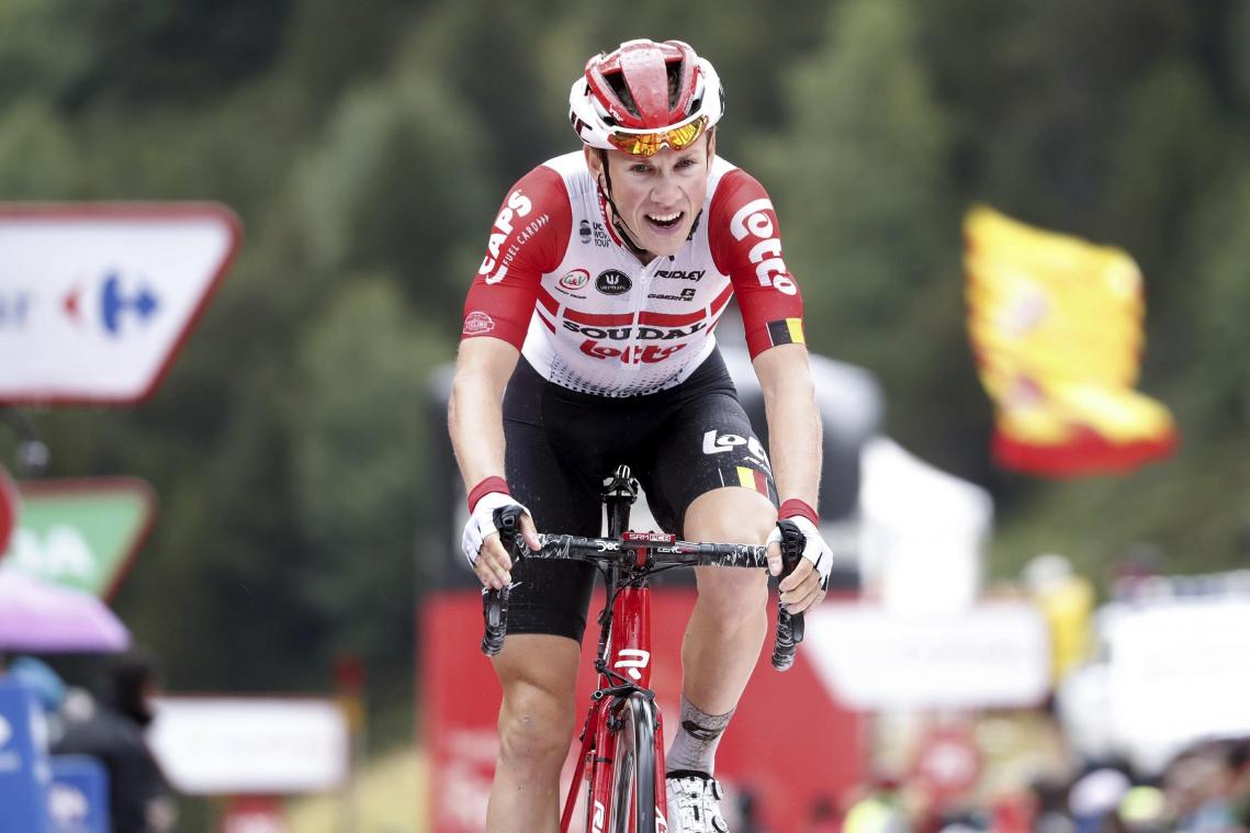 <p>Carl Fredrik Hagen sammelt wichtige Erfahrungen bei der Vuelta.</p>