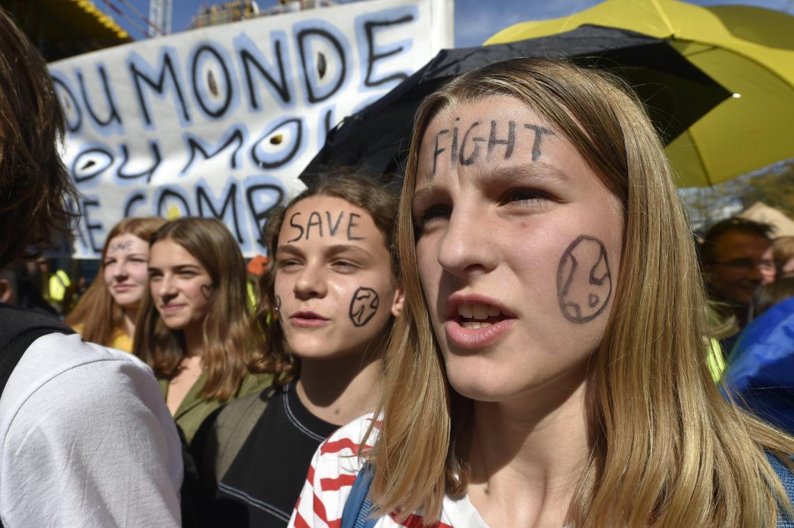 <p>Weltweiter Massenprotest erfasst auch Belgien</p>
