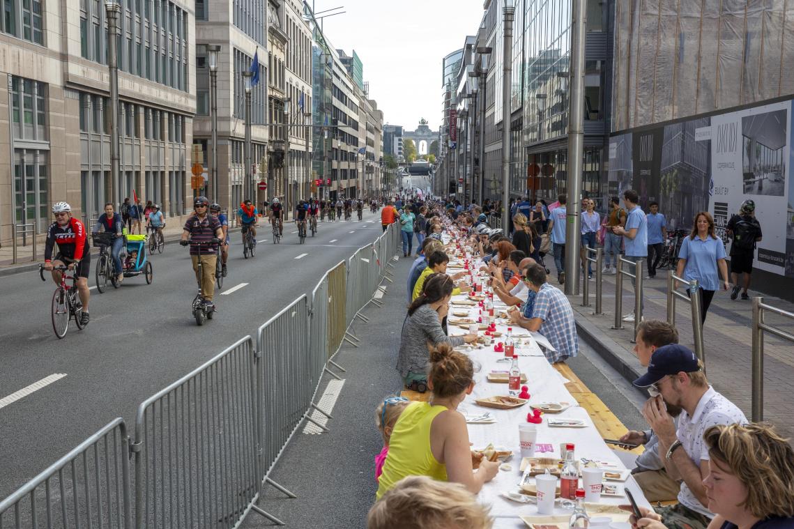 <p>So sah es am Sonntag in Brüssel aus.</p>