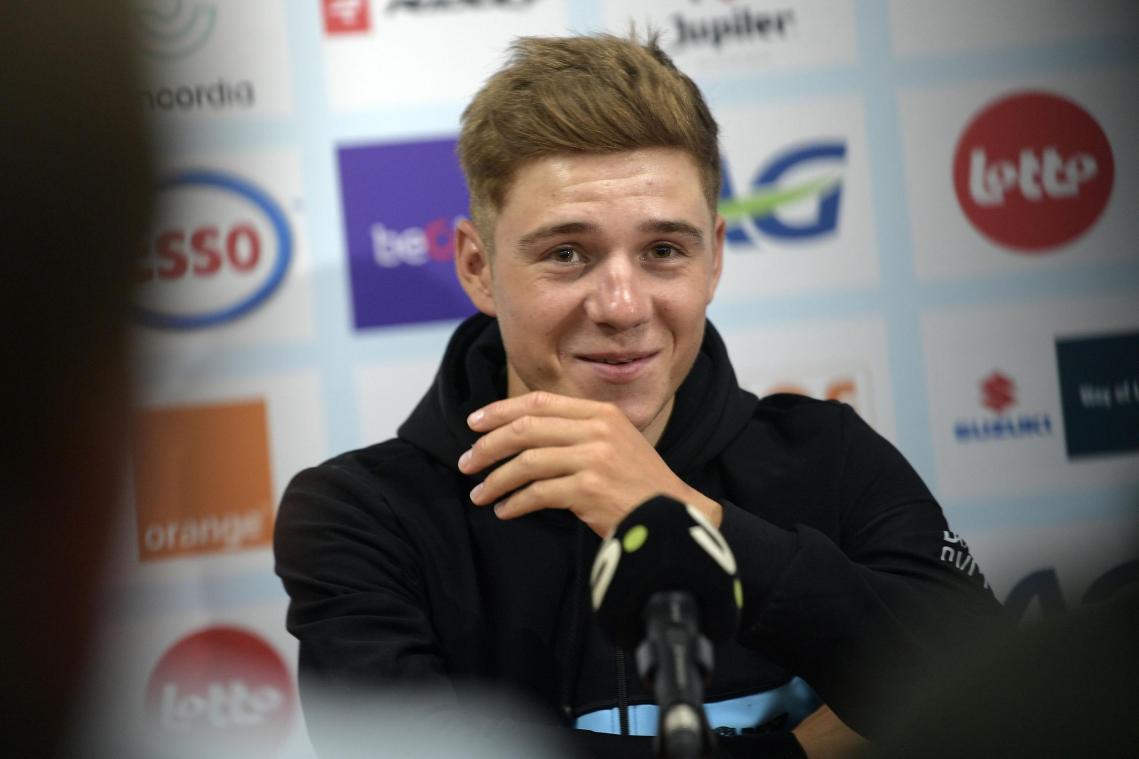 <p>Klein aber oho: Remco Evenepoel</p>