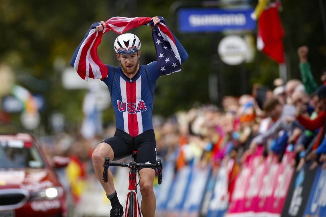 <p>Quinn Simmons nach perfekter Teamarbeit Junioren-Weltmeister</p>
