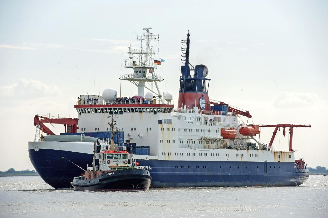 <p>Das Forschungsschiff „Polarstern“ des Alfred-Wegener Instituts für Polar- und Meeresforschung.</p>