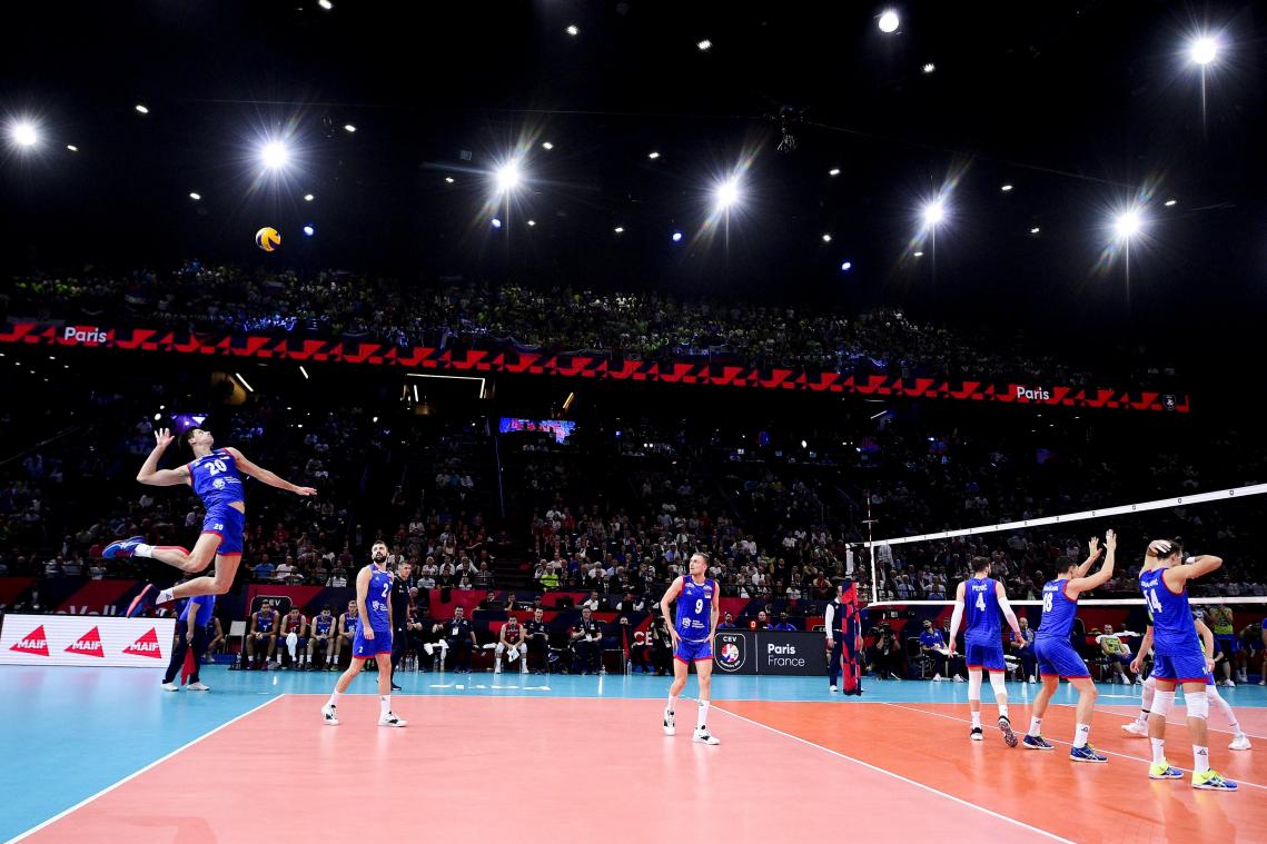 <p>Serbische Volleyballer zum zweiten Mal Europameister</p>
