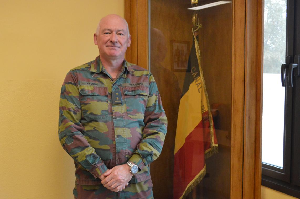 <p>Oberstleutnant Jean-Marie de Condé wünscht sich mehr Investitionen in die belgische Verteidigung.</p>