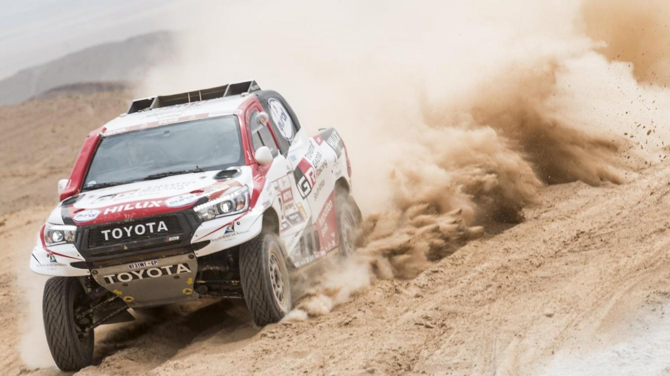 <p>Giniel De Villiers sicherte sich den Sieg bei der Wüstenrallye in Marokko.</p>