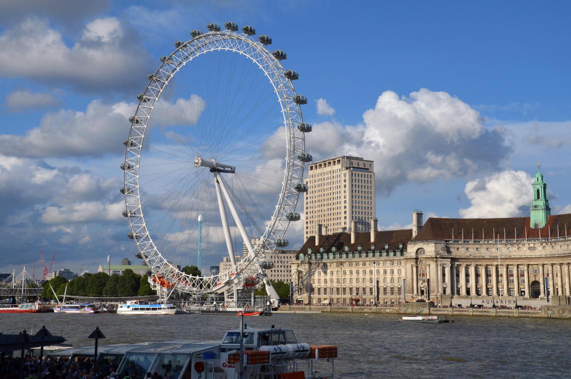 <p>Aus dem London Eye einen Blick über die Stadt werfen: Für viele Städteurlauber gehört das in der Hauptstadt des Vereinigten Königreichs dazu.</p>