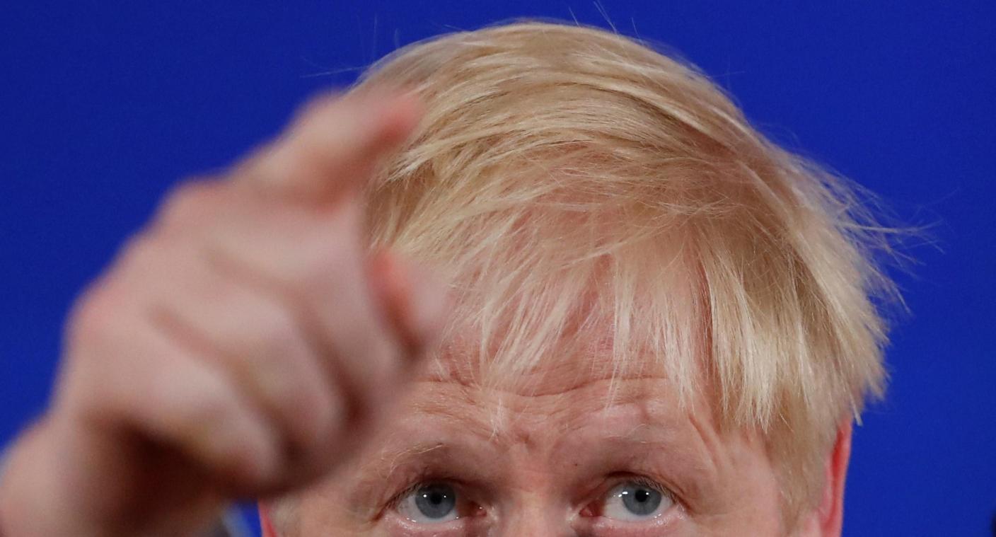 <p>Mal wieder ganz Boris: Der britische Premier Johnson liebt die Provokation. Der Preis dafür scheint ihn weniger zu interessieren.</p>