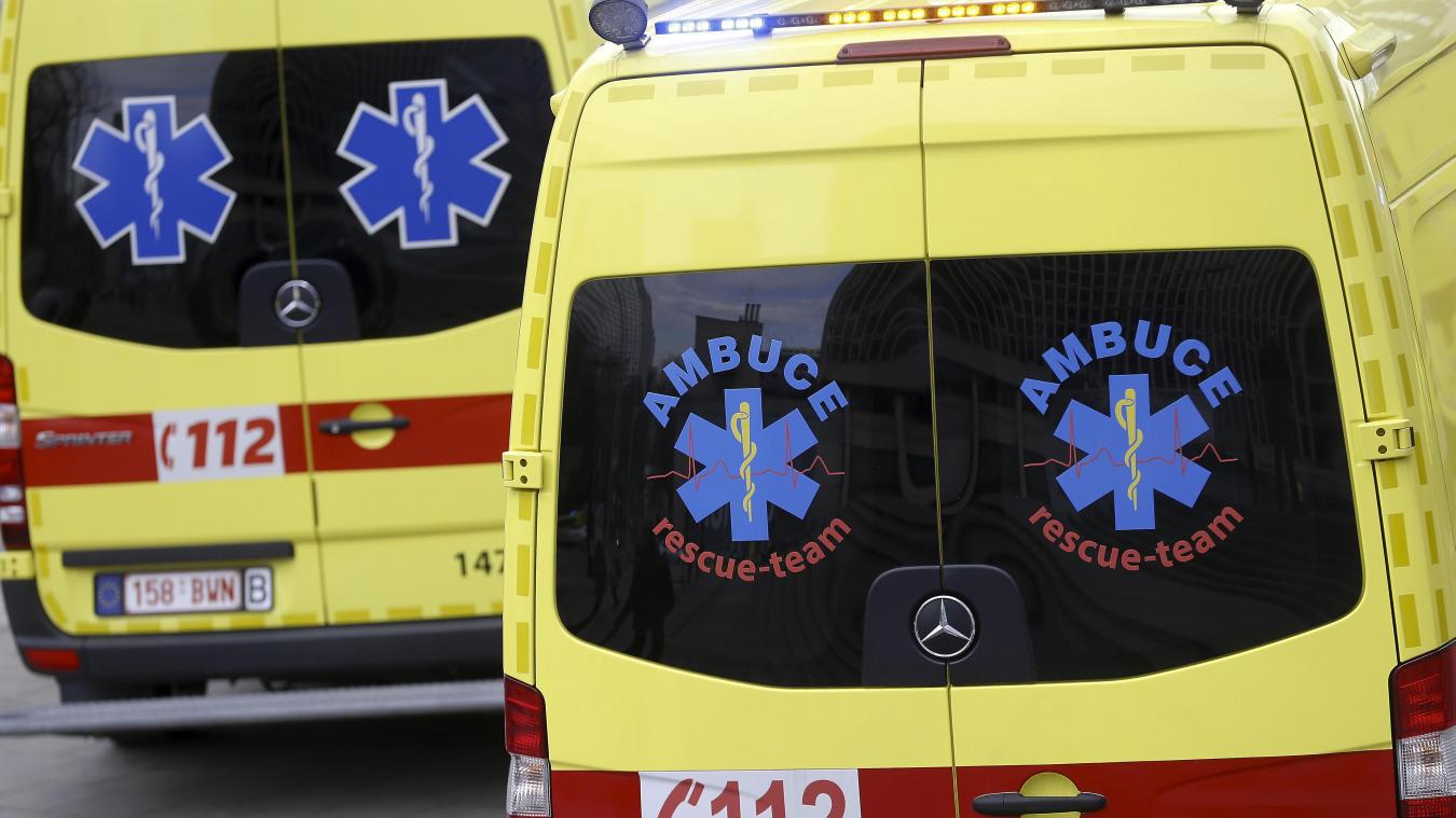 <p>Zwei Menschen nach einem Brand in Brüssel ins Krankenhaus gebracht</p>
