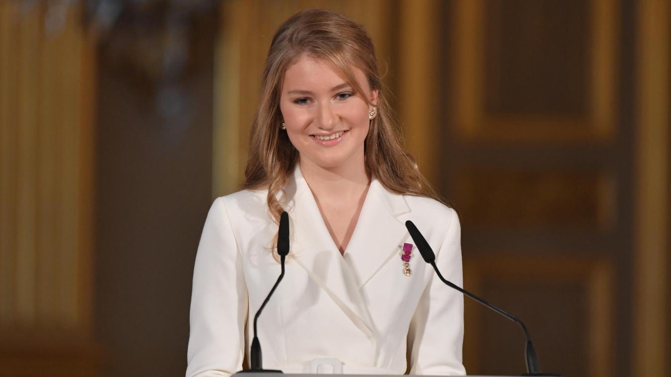 <p>Prinzessin Elisabeth ist am Freitag 18 geworden und hält zu diesem Anlass eine Rede.</p>