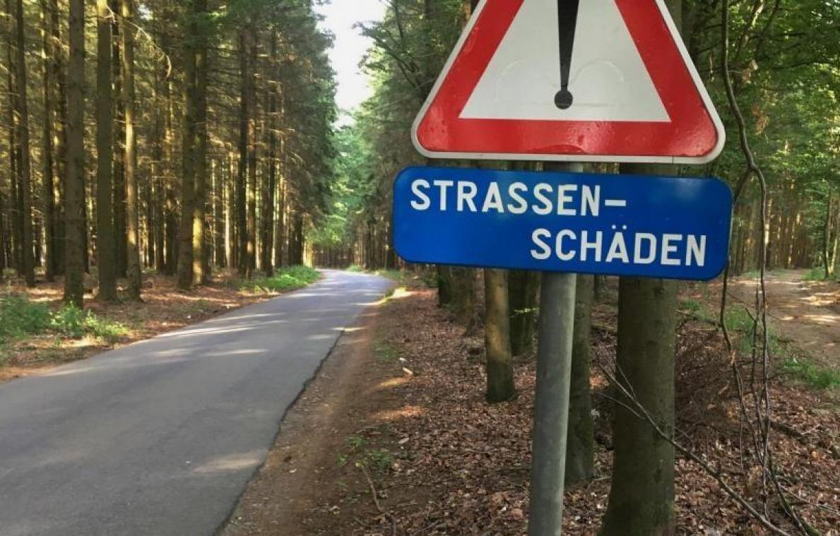 <p>Die „Benzinstraße“ wird instandgesetzt. Aber wann?</p>