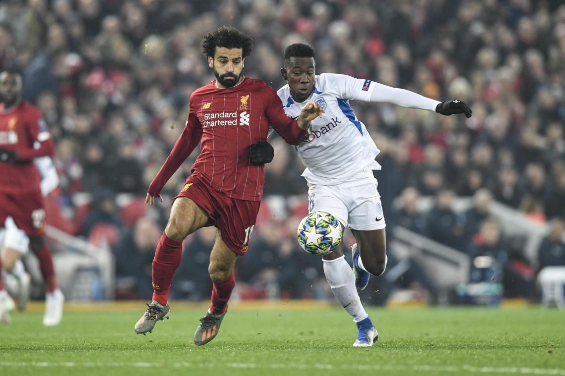 <p>Liverpool (l.) hatte das Spiel zu jedem Zeitpunkt im Griff.</p>