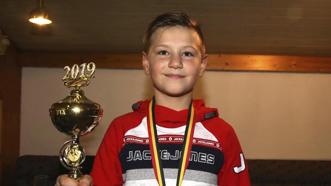 <p>Jordan Genten ist Sportler des Jahres 2019 in Weismes.</p>