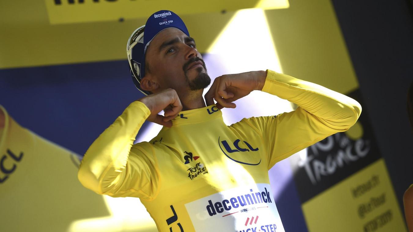 <p>Während 14 Tagen trug Julian Alaphilippe das Gelbe Trikot bei der diesjährigen Tour de France.</p>
