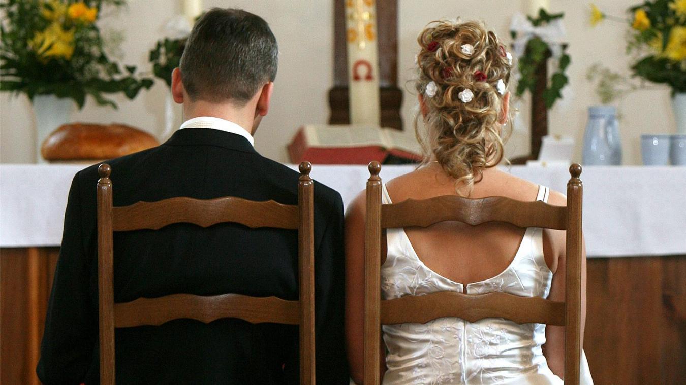 <p>Die kirchlichen Ehen sind rapide zurückgegangen.</p>