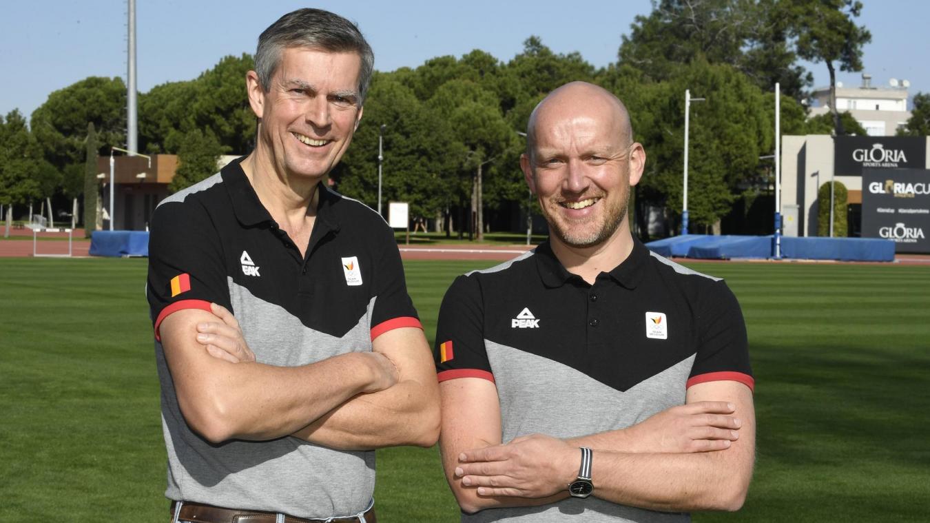 <p>Väter des Erfolgs: BOIK-Präsident Pierre-Olivier Beckers (l.) und Sportdirektor Olaf Spahl</p>