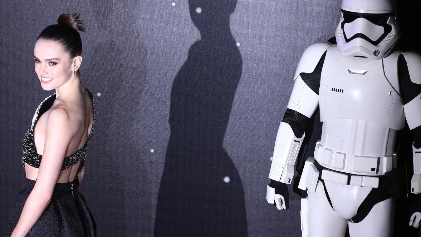 <p>Daisy Ridley bei der Premiere des Films „Star Wars: Das Erwachen der Macht“.</p>