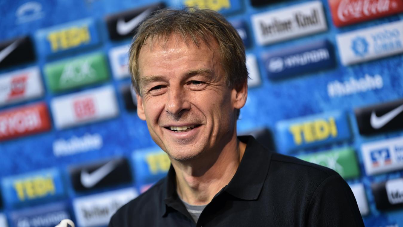 <p>Hält in Berlin das Ruder in der Hand: Jürgen Klinsmann.</p>