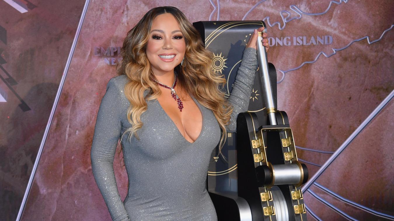 <p>Mariah Carey zelebriert das 25-jährige Jubiläum ihres Hits am Empire State Building.</p>
